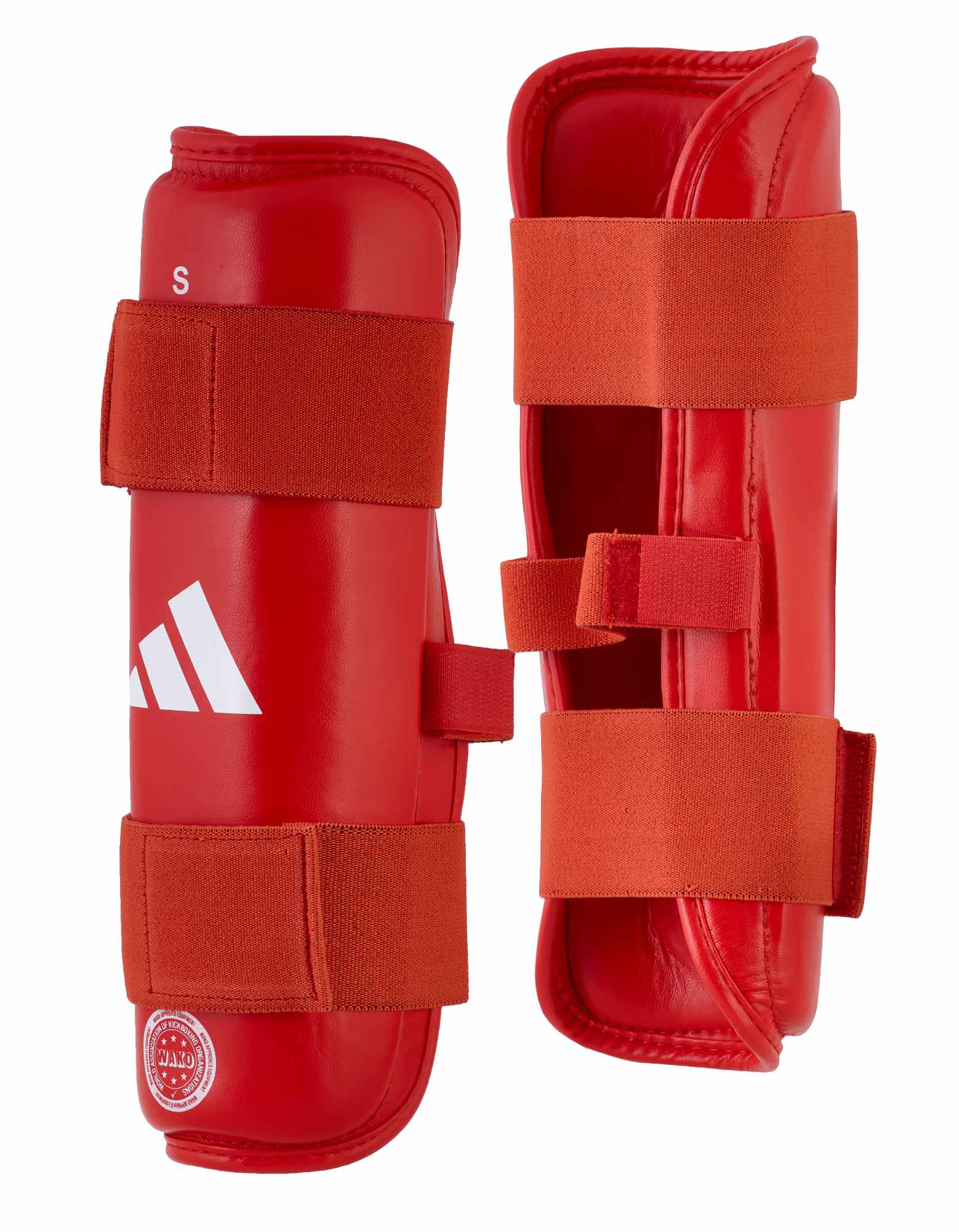 Ju Sports adidas Schienbeinschutz rot, WAKO, ADIWAKOSG01